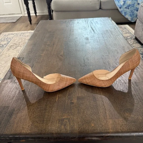 Nine West Woven Pointed-Toe Heels – Size 6.5‎ - Picture 5 of 9